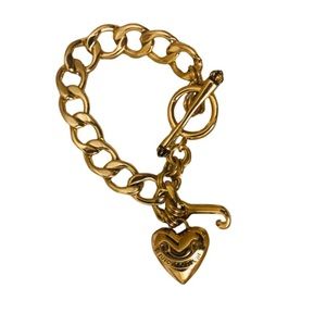 ‼️💥PRICE DROP ☄️ Juicy Couture Gold Tone Starter Bracelet
